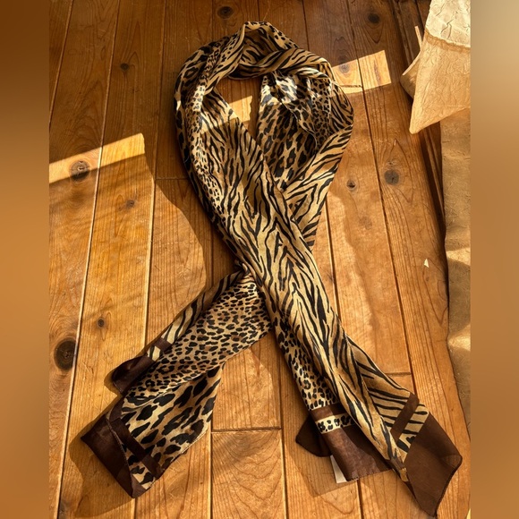 Animal Print Scarf - Picture 1 of 6
